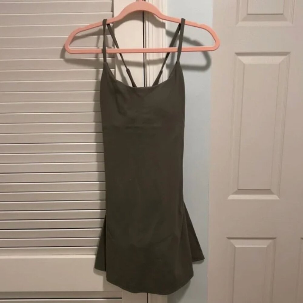 Viral Sports dress in green